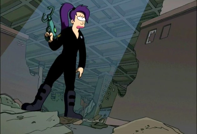 Моменты из сериала «Футурама» 1 сезон