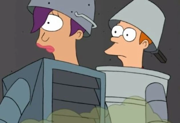 Моменты из сериала «Футурама» 1 сезон