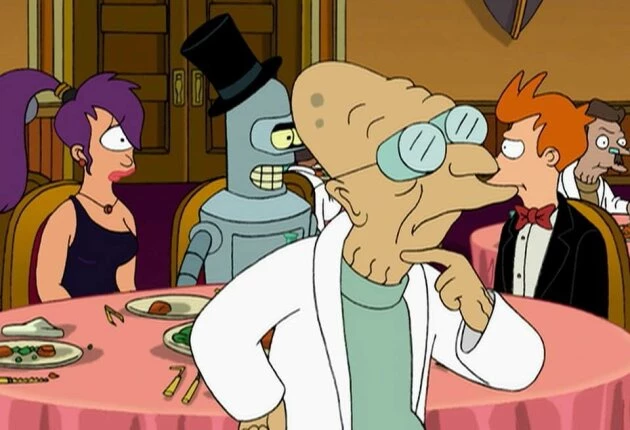 Моменты из сериала «Футурама» 1 сезон