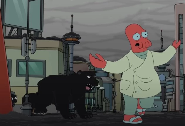 Моменты из сериала «Футурама» 10 сезон