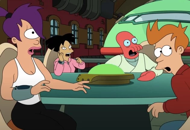 Моменты из сериала «Футурама» 10 сезон