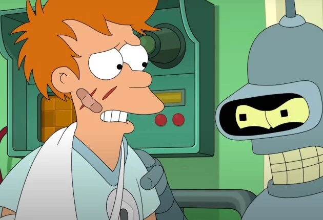 Моменты из сериала «Футурама» 10 сезон