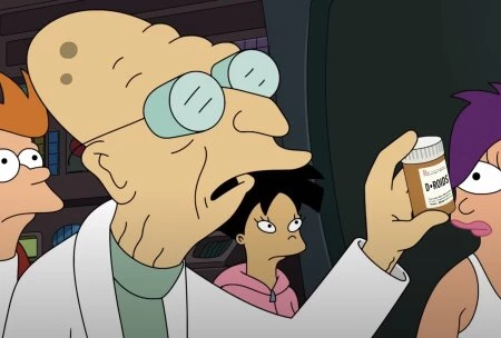 Кадры из мультсериала «Футурама»