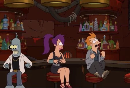 Кадры из мультсериала «Футурама»