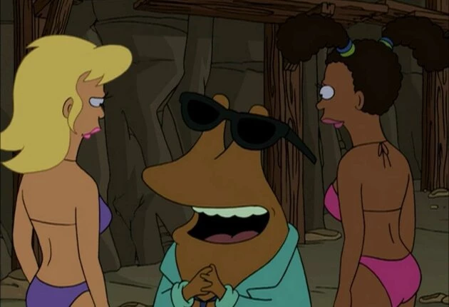 Моменты из сериала «Футурама» 2 сезон