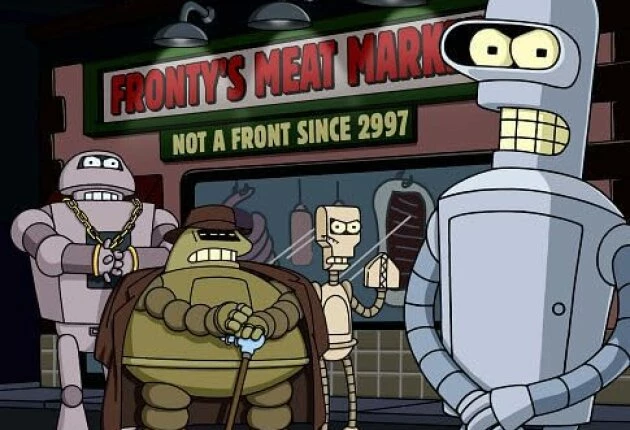 Моменты из сериала «Футурама» 2 сезон