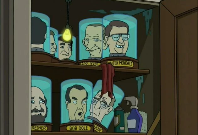 Моменты из сериала «Футурама» 2 сезон