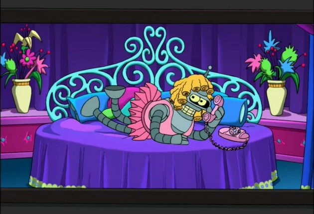 Моменты из сериала «Футурама» 2 сезон