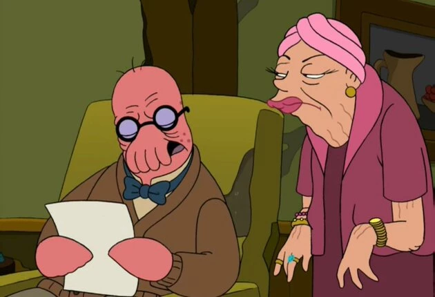Моменты из сериала «Футурама» 3 сезон