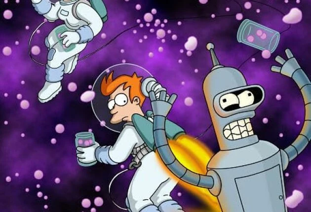 Моменты из сериала «Футурама» 3 сезон