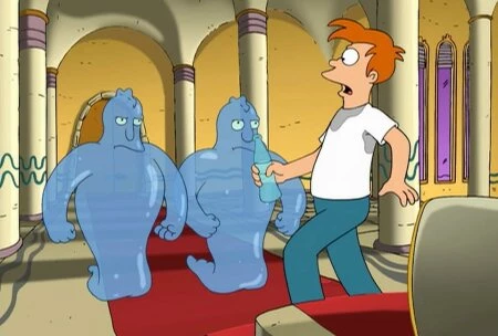 Кадры из мультсериала «Футурама»