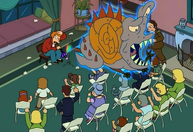 Моменты из сериала «Футурама» 5 сезон