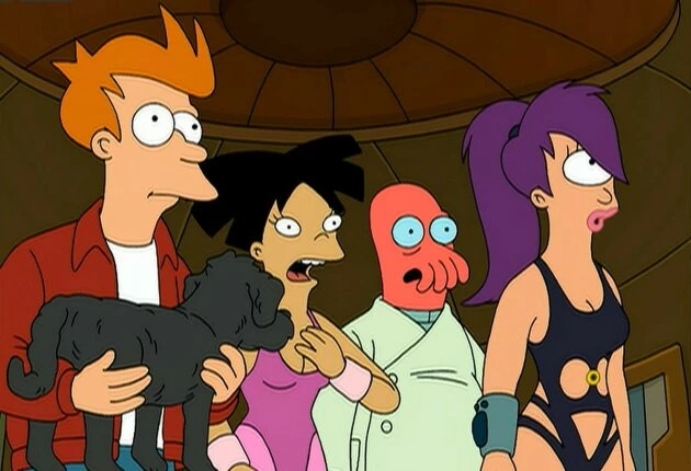 Моменты из сериала «Футурама» 5 сезон