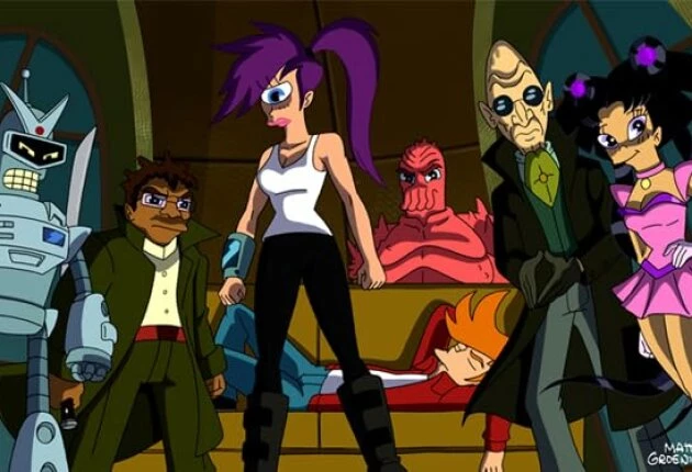 Моменты из сериала «Футурама» 6 сезон