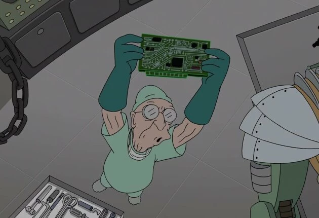 Моменты из сериала «Футурама» 7 сезон