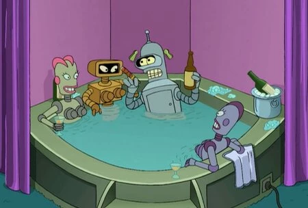 Кадры из мультсериала «Футурама»