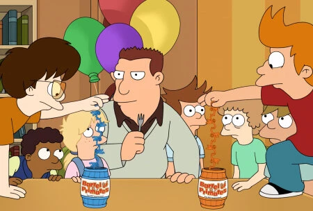 Кадры из мультсериала «Футурама»