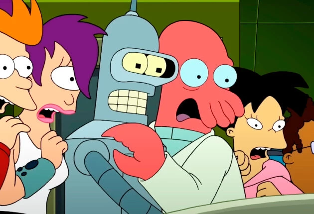 Моменты из сериала «Футурама» 9 сезон