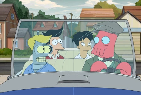 Кадры из мультсериала «Футурама»